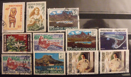 Polynésie Française. Collection De 10 Timbres. - Collections, Lots & Séries