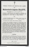 BERTRIX ..-- ACJBF .  Melle Augusta COLLETTE , Membre De L' ACJBF , Née En 1915 , Décédée En 1930 à BERTRIX . - Bertrix