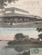 SOUDAN CHEMIN DE FER  DE KAYES AU NIGER STATION DE SEBEKORO ET ANCIEN POSTE DE BADOUMBE....1907 1908 - Sudan