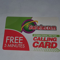 ANTILLES-(PRE-EZTC-1)-satelecom-(30)-(free 5 Minutes)-(cod Inclosed)-(31/2010)-mint Card+1card Prepiad Free - Antilles (Neérlandaises)