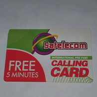 ANTILLES-(PRE-EZTC-1A)-satelecom-(31)-(free 5 Minutes)-(cod Inclosed)-(31/2010)-mint Card+1card Prepiad Free - Antillas (Nerlandesas)