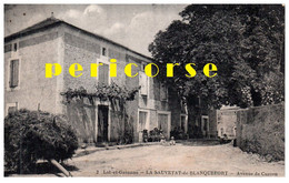 47  La Sauvetat De Blanquefort  Café Restaurant Couderc Avenue De Cuzorn - Altri Comuni