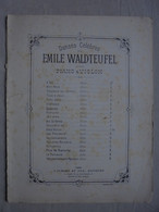 Ancien - Partition Dolorès Danses Célèbres De Emile Waldteufel Piano & Violon - V-Z