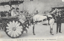 74 - Hte Savoie Haute - EVIANS Les BAINS - La Fête Des Roses 19 Juin 1904 - Les Marguerites - - Evian-les-Bains