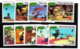 TURKS ET CAICOS 1981 ONCLE REMUS-NOEL  YVERT N°544/52   NEUF MNH ** - Disney