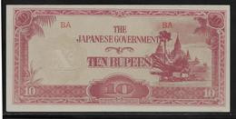 Japon - Japanese Governement - 10 Rupees - NEUF - Japan