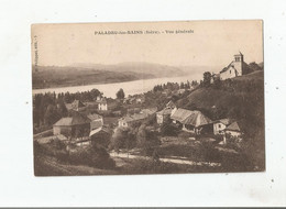 PALADRU LES BAINS (ISERE) 5  VUE GENERALE PANORAMIQUE AVEC EGLISE 1928 - Paladru