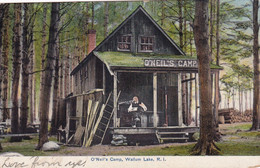 O' Neil's Camp, Wallum Lake, R. I. - Postcard - Comté De Providence - Rhode Island Et Douglas - Comté De Worcester - Providence