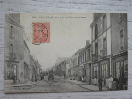 CPA  (49) Maine Et Loire - CHOLET - La Rue Sadi Carnot - Cholet