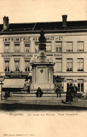 Brüssel / Bruxelles , St-Josse-ten-Noode - Place Houwaert, Um 1900/05 - St-Joost-ten-Node - St-Josse-ten-Noode