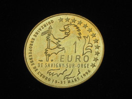 Euros Des Villes - 1 Euro De SAVIGNY SUR ORGE - Marcel Davout   **** EN ACHAT IMMEDIAT **** - Euros Des Villes