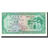 Billet, Macau, 5 Patacas, 1981, 2005-08-08, KM:58c, SPL+ - Macao