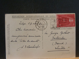 B5005  CP POUR LA SUISSE 1930 - Sonstige & Ohne Zuordnung