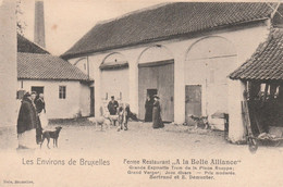 UCCLE GRANDE ESPINETTE FERME RESTAURANT A LA BELLE ALLIANCE - Cafés, Hôtels, Restaurants