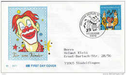 FIRST DAY COVER: 1993 Für Uns Kinder - 1991-2000