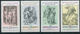 BULGARIA 1979 Dürer Graphics MNH / **.  Michel 2784-87 - Usados