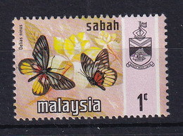 Malaya - Sabah: 1971/78   Butterflies   SG432    1c  [Litho]  MNH - Sabah