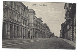 9318 - CUNEO CORSO NIZZA ANIMATA 1930 CIRCA - Cuneo