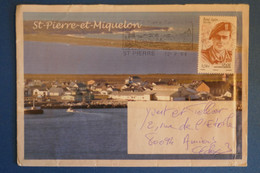 M19 ST PIERRE MIQUELON BELLE LETTRE 2008 VILA POUR AMIENS YVERT TELLIER FRANCE + AFFRANCHISSEMENT PLAISANT - Cartas & Documentos