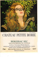 Etiquettes Vin Vignobles Bergerac Chateau Petite Borie Pierre Sadoux SCEA Dordogne Razac Saussignac - Bergerac