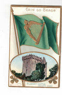 "Erin Go Bragh, Blarney Castle, County Cork", 1911 Postcard, Canada, Split-ring Cancel Waterville New Brunswick - Saint-Patrick