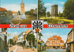 D-26655 Westerstede (Oldb) - Alte Ansichten - Fußgängerzone - Marktplatz - Kirche - Cars - VW Bus - Westerstede