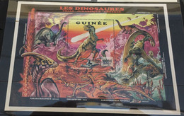 (stamps 19/3/2021) Guinée Mint Mini-sheet (Dinosaurs) - Vor- U. Frühgeschichte