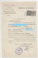 FISCAUX DE MONACO  DIMENSION N°19  10F Vert  29 Décembre 1948 - Fiscale Zegels