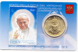 Vatican 0.50 Euro (coin Card) 2014 - Vaticano