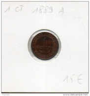 France. 1 Centime Ceres. 1889 A - 1 Centime