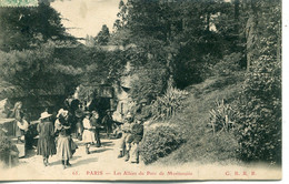 -75-PARIS  XIV - PARC MONTSOURIS -  Les   Allées Du Parc De Montsouris - Arrondissement: 14