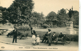 -75-PARIS  XIV - PARC MONTSOURIS -  Les   Allées Du Parc De Montsouris - Arrondissement: 14