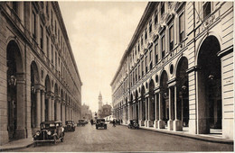 TORINO TURIN - Via Roma Da Piazza Castello 1935 - Old Cars - Trasporti