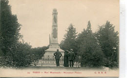 -75-PARIS  XIV - PARC MONTSOURIS -  Monument Flatters - Arrondissement: 14