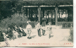 -75-PARIS  XIV - PARC MONTSOURIS -  Les Allées Du Parc De Montsouris - Arrondissement: 14