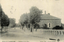 Fère En Tardenois * Avenue De La Gare - Fere En Tardenois