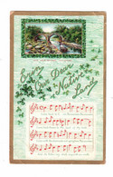 Song "Old Weir Bridge, Killarney", Erin Our Dear Nature Land, Come Back...."  1911 Postcard, Canada & USA - Saint-Patrick