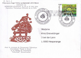 Luxembourg 2004 - Mondorf-les-Bains EXPHIMO (8.382.1) - Covers & Documents