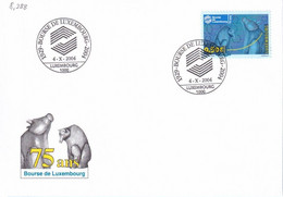 Luxembourg - Bourse De Luxembourg (8.388) - Storia Postale