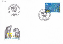 Luxembourg - Bourse De Luxembourg (8.388) - Brieven En Documenten
