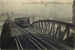 PARIS  Chemin De Fer Metropolitain  Ligne N°5 Etoile Gare Du Nord - Openbaar Vervoer