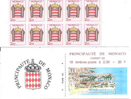 Monaco - Carnet N°2 - Serie Courante - Markenheftchen