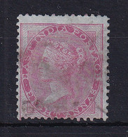 India: 1855   QV    SG36    8a   Carmine   [blue Glazed Paper]    Used - 1854 Compagnia Inglese Delle Indie