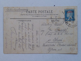 80 Algerie 75c Postes Pasteur 1926 Alger Notre Dame D'Afrique LL - Storia Postale