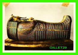 U. A. R. EGYPT - TUT ANK AMEN'S TREASURES - MUMMY-SCHAPED COFFIN - LEHNERT & LANDROCK - - Musei