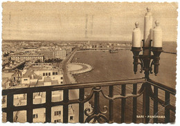 A3653 Bari - Lungomare Nazario Sauro - Panorama / Viaggiata 1950 - Bari