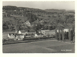 WÄDENSWIL Bahnhof Au Mit Bahn - Wädenswil