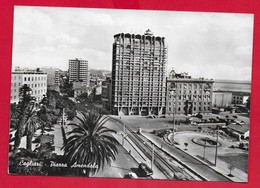 CARTOLINA VG ITALIA - CAGLIARI - Piazza Amendola - 10 X 15 - 1962 - Cagliari