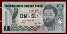 GUINEA-BISSAU BANKNOTE - 100 PESOS 1990 P#11 UNC (NT#02) - Guinea-Bissau