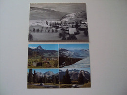 2 PK  GISWIL  1. Motel Ferienheim Landhaus 2.Giswil Mit Giswillerstock- Skilift Mörlialp-Rossflueh-Brienzer-Rothorn - Giswil